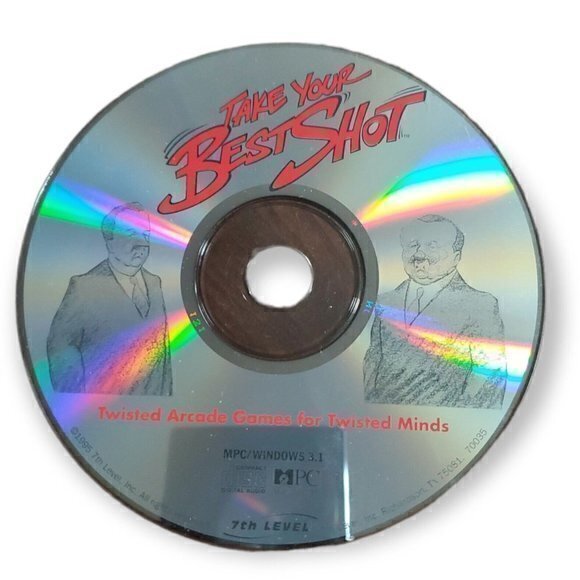 VTG Take‎ Your Best Shot TWISTED ARCADE GAMES FOR TWISTED MINDS PC - Picture 3 of 3